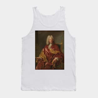 Portrait Of A Man by Jean-Francois de Troy Tank Top